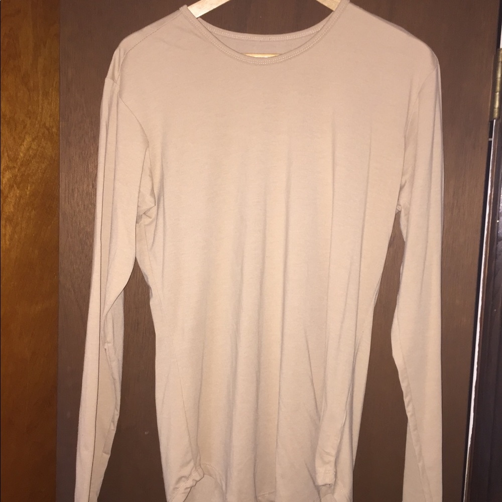 ESNTLS Long Sleeve Crew NeckTencel Blend SandRARE